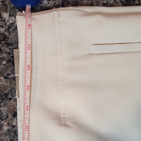 Boutique Essentials cream colored size 16 elegant evening professional trousers - Picture 10 of 10